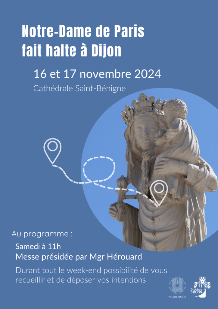 Notre-Dame de Paris fait halte à Dijon: du covoiturage&nbsp;proposé