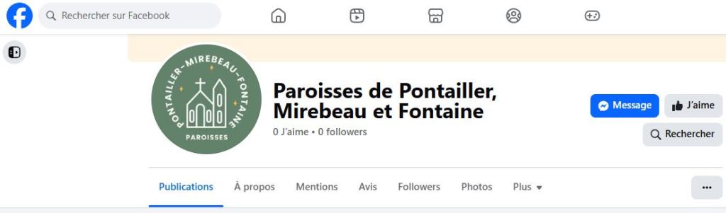 Nouveau : nos paroisses ont leur page Facebook&nbsp;!